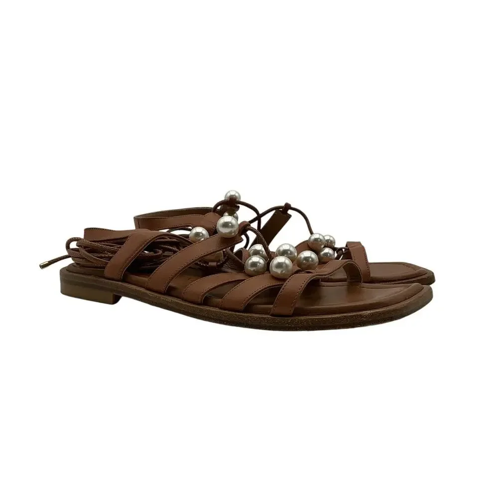 Stuart Weitzman brown leather